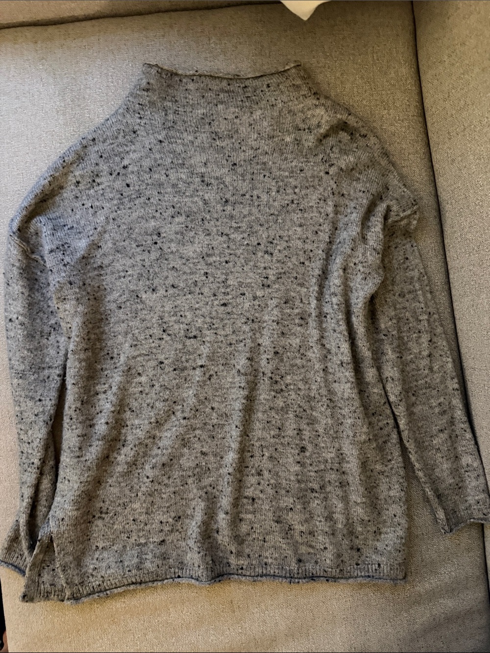 Madewell Gray Speckled sweater